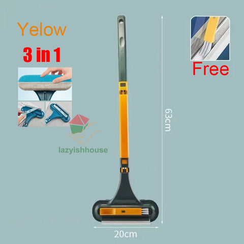 Glass Cleaning Tools Double-sided Telescopic Rod Window Cleaner