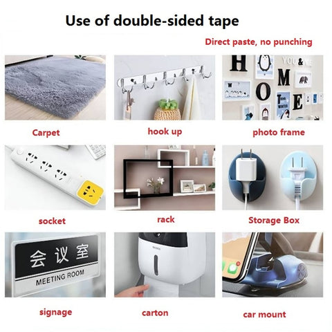 Multifunctional Double Sided Nano Tape Waterproof Reusable