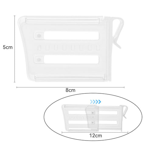 1/4pcs Refrigerator Storage Partition Board Retractable Plastic Divider Storage Splint Kitchen Bottle Can Shelf Organizer