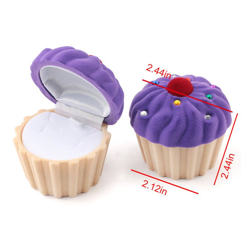 Lovely Velvet Jewelry Box Container Wedding Ring Box for Earrings Necklace Bracelet Display Gift Box Holder 16 styles
