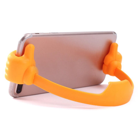 1PC Funny Creative 5''-11'' Universal Phone Holder Tablet PC Desk Stand Thumbs Up Lazy Bracket For iPhone iPad