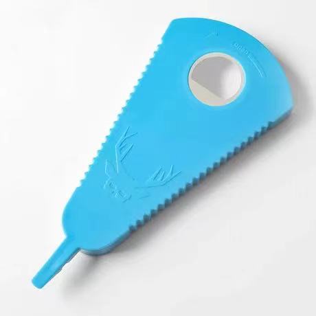 1PCS Jar Opener 5 in 1 Multi Function Can Opener Bottle Opener Kit with Silicone Handle Easy to Use for Children Elderly Gadgets