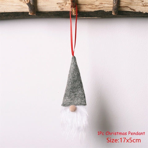 2022 Navidad Xmas Tree Pendant Ornaments 2023 New Year Gifts Christmas Angel Dolls Christmas Decoration for Home Natal Noel Deco