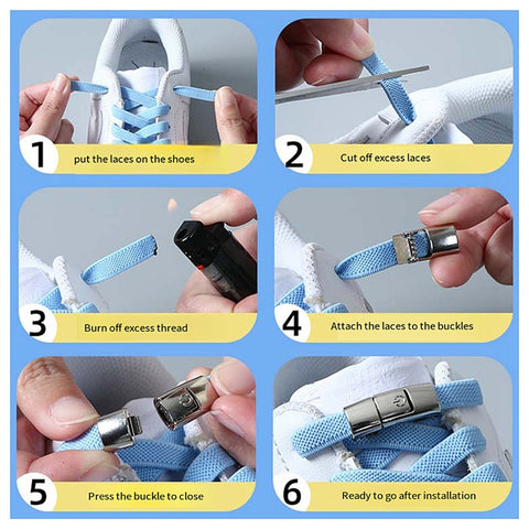 2022 Press Lock Shoelaces without ties Elastic Laces Sneaker 8MM Widened Flat No Tie Shoe laces Kids Adult Shoelace for Shoes