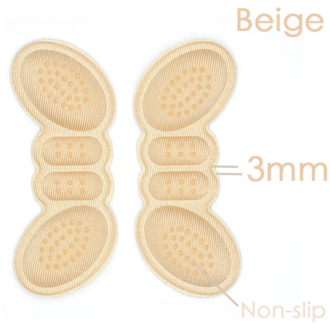 2pcs Insoles Patch Heel Pads for Sport Shoes Pain Relief Antiwear Feet Pad Protector Back Sticker