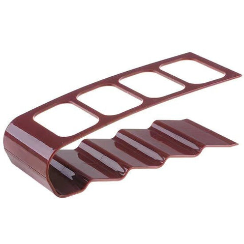 4-Grid Storage Rack TV Air Conditioning Remote Control Stand Holder Desktop Shelf Sundries Organizer Home Office Storage Holders