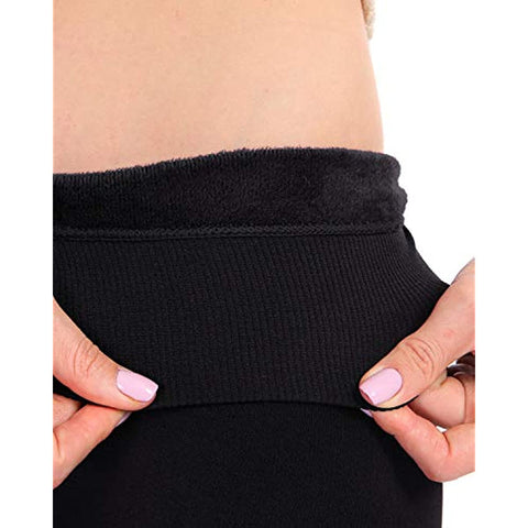 Fleece Lined Winter Warm Leggings for Women Thick Thermal Velvet Tights