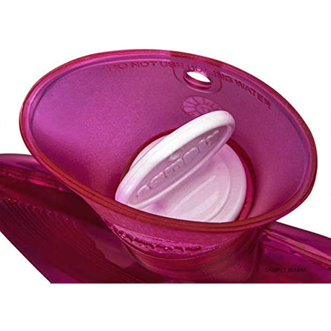 Hot Water Bottle with Knitted Cover 2L Hot Water Bag for Hot and Cold Compress Hand Feet Warmer