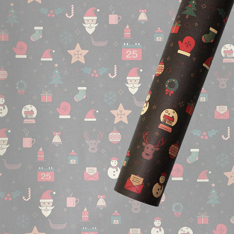 50*70cm 2022 Christmas Wrapping Paper Wedding Green Decoration Gift Wrap Artware Kraft Packing Paper Vellum Paper Origami Paper