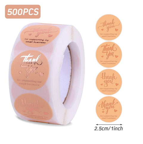 500pcs Christmas Stickers Candy Bag Decor Merry Christmas Decoration for Home 2022 Xmas Navidad Natal Noel Gifts New Year 2023