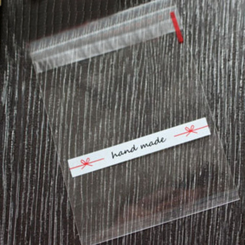 50PCS Cute Cartoon Monster Cookie Candy Self-Adhesive Plastic Bags For Biscuits Snack Baking Package Supplies Christmas Decor