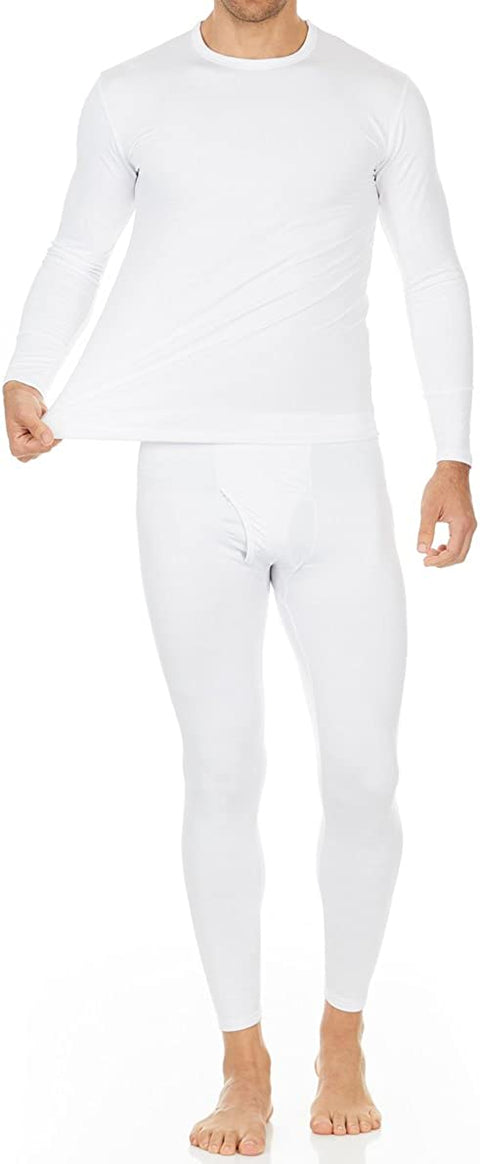 Thermal Underwear for Men Fleece Lined Base Layer Set for Cold Weather
