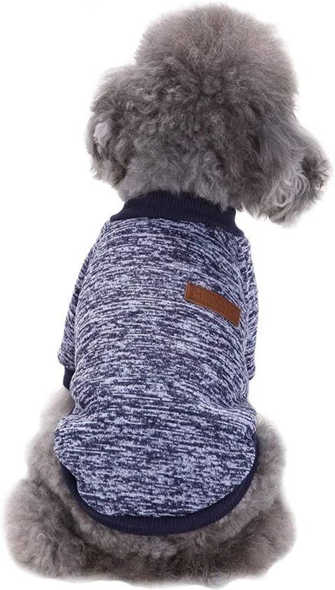 Pet Dog Clothes Dog Sweater Soft Thickening Warm Pup Dogs Shirt Winter Puppy Sweater for Dogs