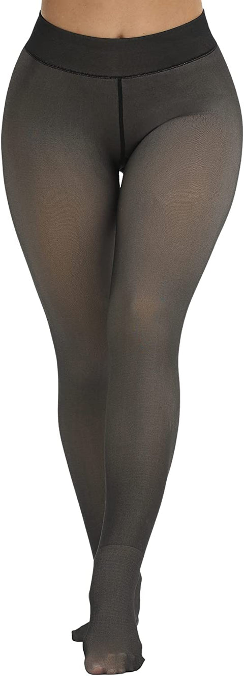 Fleece Lined Winter Warm Leggings for Women Thick Thermal Velvet Tights