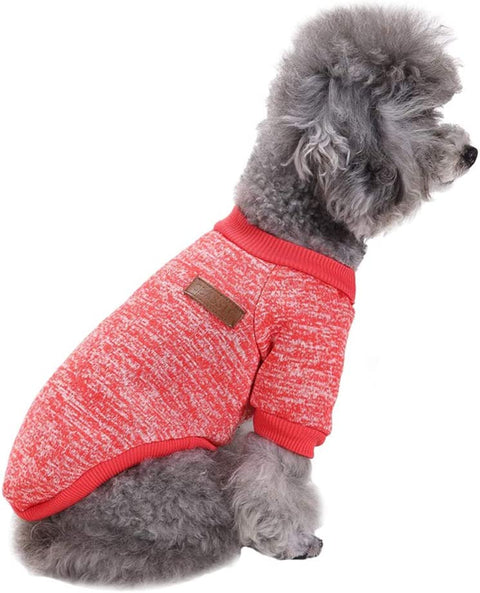 Pet Dog Clothes Dog Sweater Soft Thickening Warm Pup Dogs Shirt Winter Puppy Sweater for Dogs