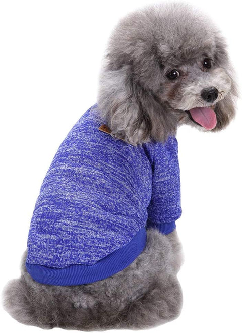 Pet Dog Clothes Dog Sweater Soft Thickening Warm Pup Dogs Shirt Winter Puppy Sweater for Dogs