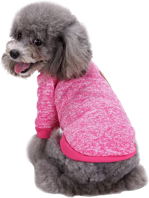 Pet Dog Clothes Dog Sweater Soft Thickening Warm Pup Dogs Shirt Winter Puppy Sweater for Dogs