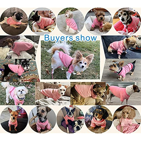 Pet Dog Clothes Dog Sweater Soft Thickening Warm Pup Dogs Shirt Winter Puppy Sweater for Dogs