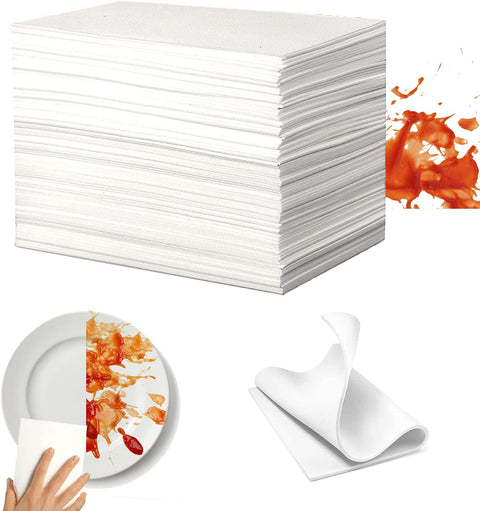 Magic Cleaning Sponge Eraser Sheets, 50 Pack Premium Melamine Sponge Kitchen Scrub Sponge Pads, Dish Sponges, Wall Cleaner, Household Cleaning Sponges for Kitchen, Bathroom, Furniture, Floor