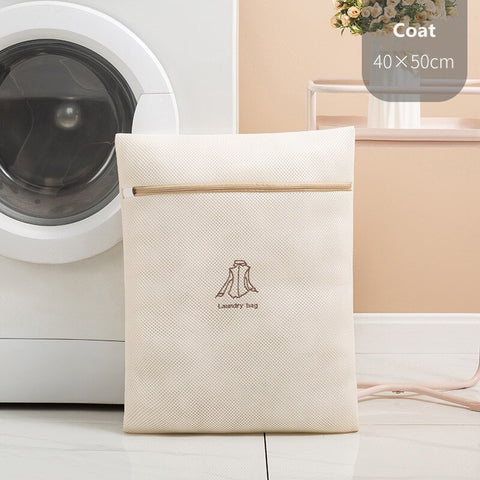 7 Size Washing Bags Mesh Polyester Dirty Laundry Bag Embroidery Net Bra Wash Basket Organizer for Underwear Clothing Laundry Bag