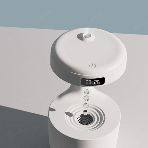 800ML Anti-gravity Air Humidifier Water Drop Perfume Aromatherapy Humidifiers Working For 8 Hours Air Purifiers