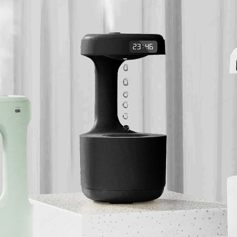 800ML Anti-gravity Air Humidifier Water Drop Perfume Aromatherapy Humidifiers Working For 8 Hours Air Purifiers