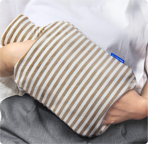 Hot Water Bottle 2L Hot Water Bag with Cover Pink