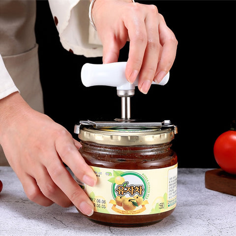 Adjustable Jar Opener Stainless Steel Lids off Jar Opener Bottle Opener Kitchen Accessories Can Opener for 3-9.5CM