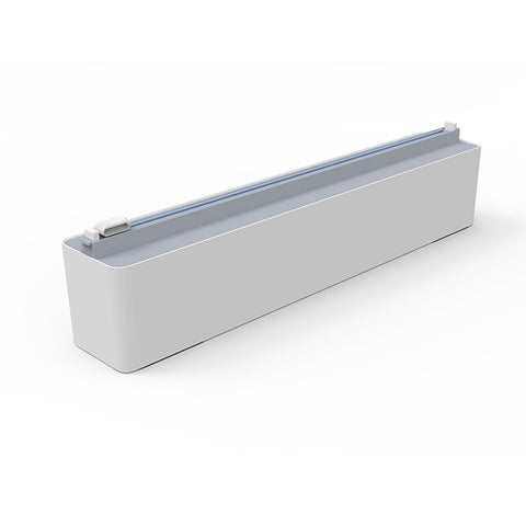 Big Plastic Wrap Cutter Cling Film Cutting Box Tinfoil Cutter Dispenser Kitchen Accessories Wall-mounted Suction Cup