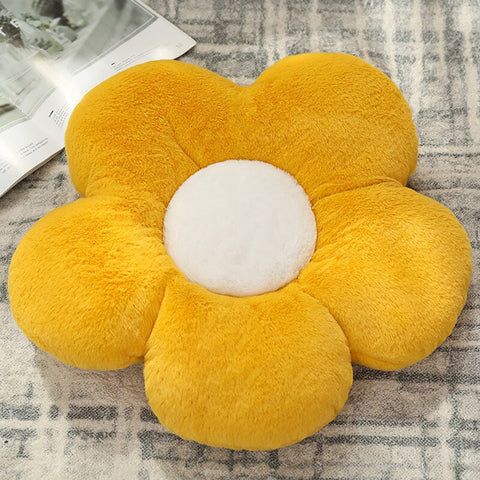 Cute Flower Plush Pillow Stuffed Soft Plant Flower Throw Pillow Cushion Home Sofa Decoration Pillow