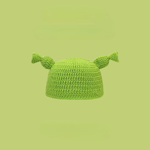 Devil Knit Horn Hat  for Men Women Warm Fun Fashionable Various Styles of Optional Halloween Decoration Balaclava Boy Streetwear