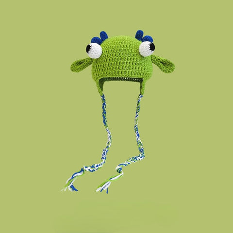 Devil Knit Horn Hat  for Men Women Warm Fun Fashionable Various Styles of Optional Halloween Decoration Balaclava Boy Streetwear