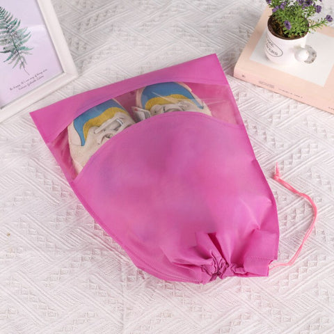 Dust-proof Rain Boots Storage Bag Portable Shoes Organizer Zipper Pouch Travel Shoes Protection Holder Bag Closet Organizer Bag