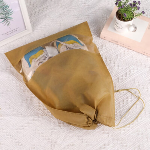 Dust-proof Rain Boots Storage Bag Portable Shoes Organizer Zipper Pouch Travel Shoes Protection Holder Bag Closet Organizer Bag