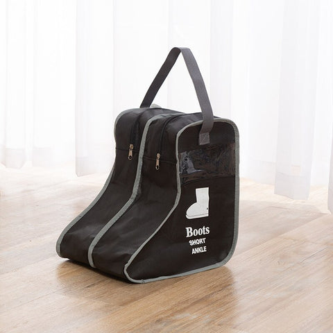 Dust-proof Rain Boots Storage Bag Portable Shoes Organizer Zipper Pouch Travel Shoes Protection Holder Bag Closet Organizer Bag