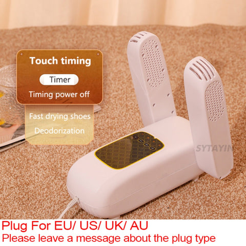 Electric Shoe Dryers Heater Deodorizer Dehumidifier Device Shoes Sneakers Drying Machine Warmer Shoes Heater Winter High Quality