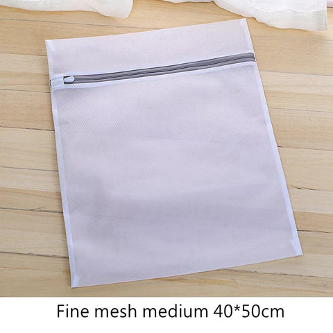 Fine Net laundry bag 11 Sizes Washing Machines Dirty laundry basket Travel Shoes organizer Mesh Bags Woman Bra Clothes organizer