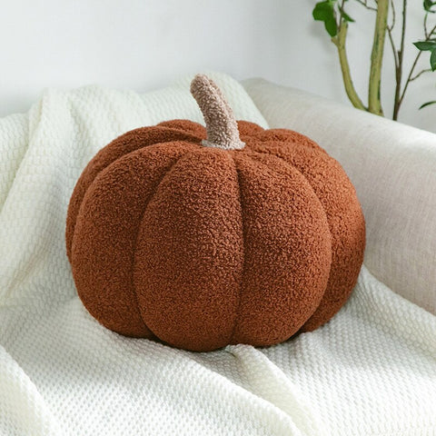 Halloween Pumpkin Plush Toy Kawaii Plushies Pillows Cute Plant Soft Stuffed Doll Holidays Props Decorative Throw for Kid