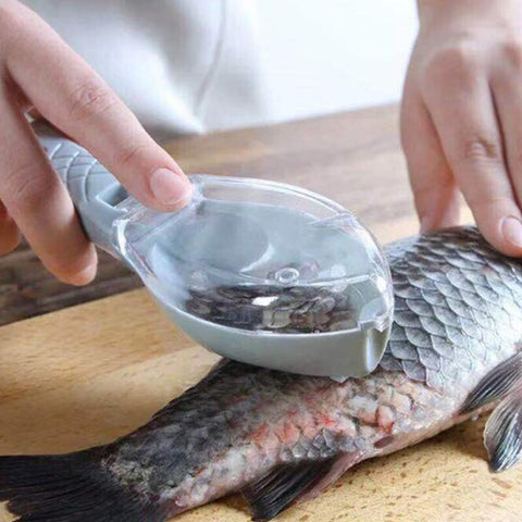 1pc Fish Skin Brush Scraping Fishing Scale Brush Graters Fast Remove