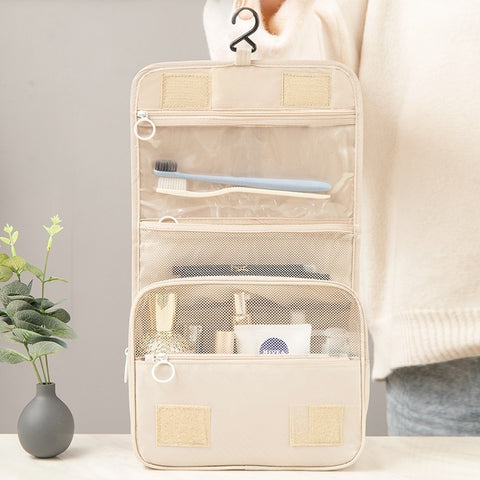 High Quality Women Makeup Bags Travel Cosmetic Bag Toiletries Organizer Waterproof Storage Neceser Hanging Bathroom Wash Bag
