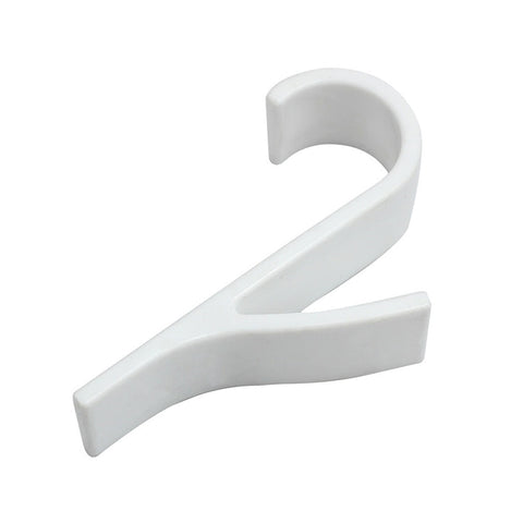Kitchen Bathroom Hanger Clips Storage Racks White Clear Hanger Heated Towel Radiator Rail Clothes Scarf Hanger Hooks Holder