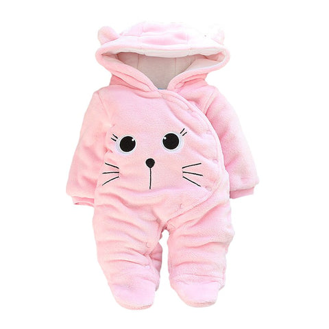 Baby Winter Clothes For Newborn Baby Girl Boy Overall Winter Romper For Baby Jumpsuit Kids Christma Costumes Infant Clothing
