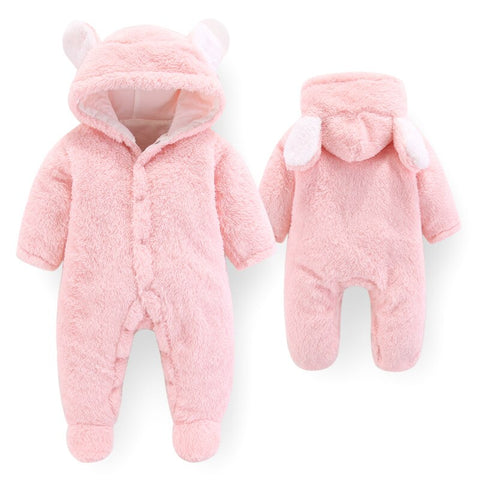 Baby Winter Clothes For Newborn Baby Girl Boy Overall Winter Romper For Baby Jumpsuit Kids Christma Costumes Infant Clothing