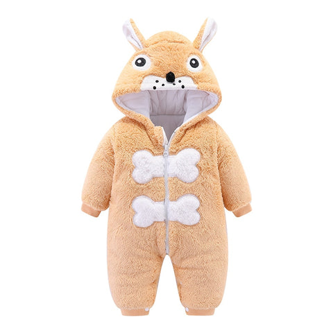 Baby Winter Clothes For Newborn Baby Girl Boy Overall Winter Romper For Baby Jumpsuit Kids Christma Costumes Infant Clothing