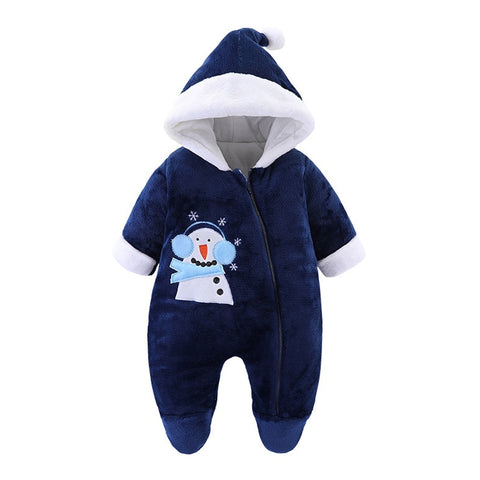 Baby Winter Clothes For Newborn Baby Girl Boy Overall Winter Romper For Baby Jumpsuit Kids Christma Costumes Infant Clothing