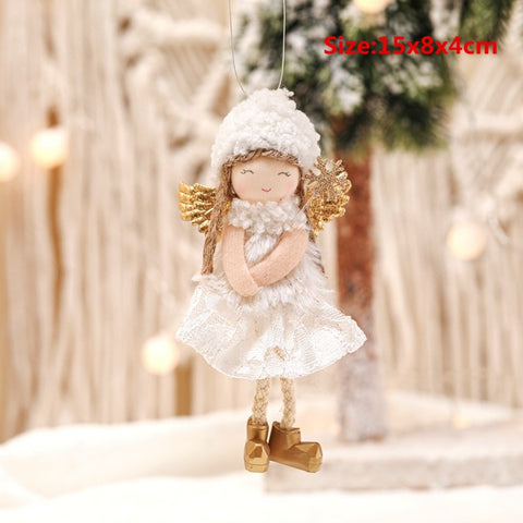 Noel Decoration 2022 Christmas Angel Pendants Christmas Tree Decorations New Year 2023 Xmas Gifts Navidad Christmas Ornaments