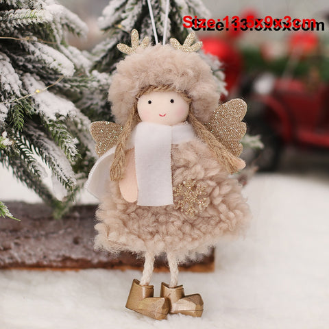 Noel Decoration 2022 Christmas Angel Pendants Christmas Tree Decorations New Year 2023 Xmas Gifts Navidad Christmas Ornaments