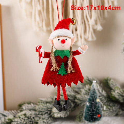 Noel Decoration 2022 Christmas Angel Pendants Christmas Tree Decorations New Year 2023 Xmas Gifts Navidad Christmas Ornaments