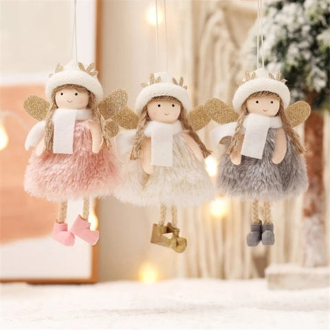 Noel Decoration 2022 Christmas Angel Pendants Christmas Tree Decorations New Year 2023 Xmas Gifts Navidad Christmas Ornaments