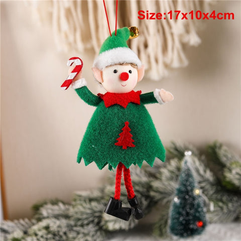 Noel Decoration 2022 Christmas Angel Pendants Christmas Tree Decorations New Year 2023 Xmas Gifts Navidad Christmas Ornaments